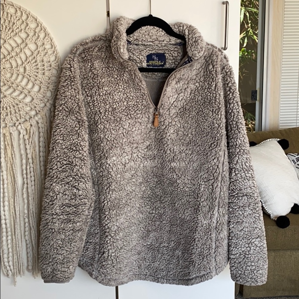 Simply Southern fleece pullover